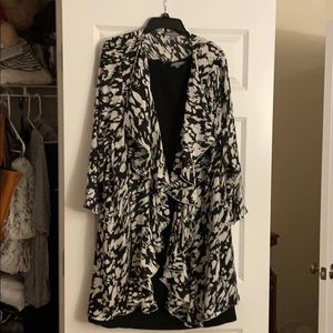 2 piece black sleeve sheath dress with jacket! Wow